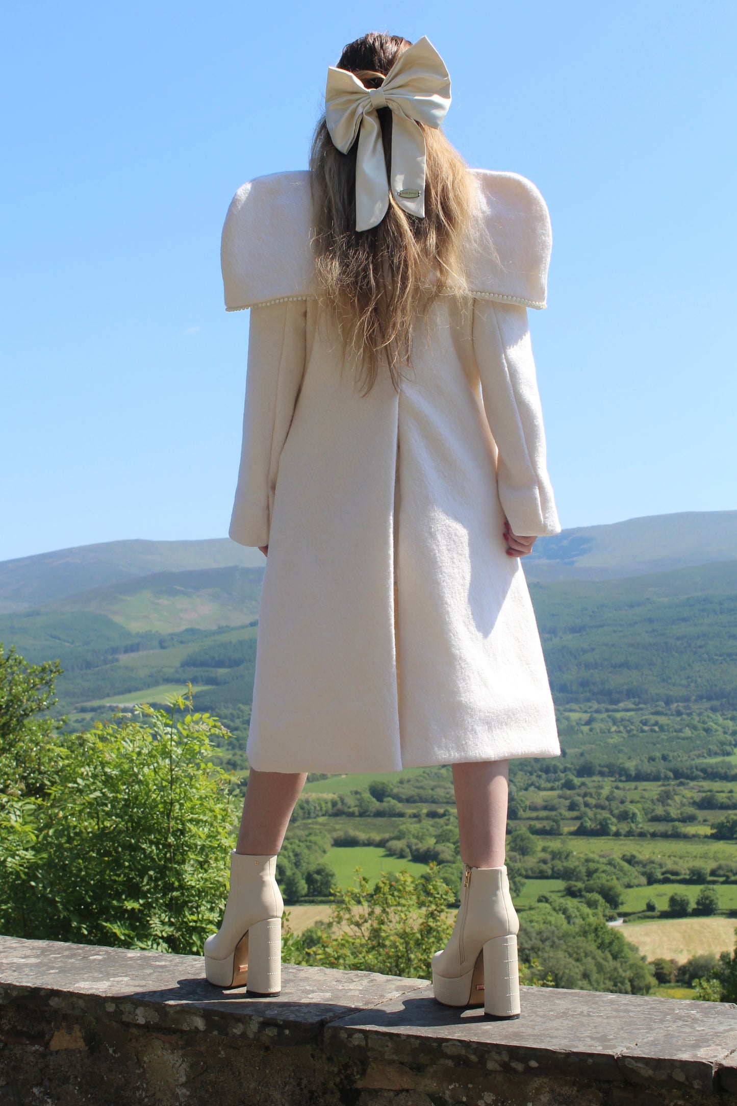 Cream Cloud Wool Coat